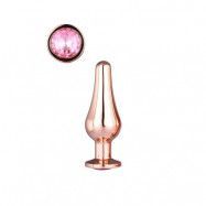 Gleaming Love Pleasure Plug - Rose Gold - Small