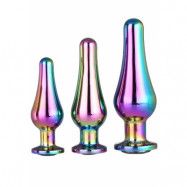 Gleaming Love Pleasure Plug Set, Holographic