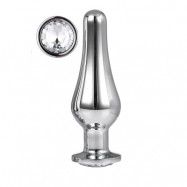 Gleaming Love - Silver Pleasure Plug - Large