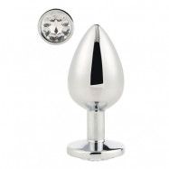 Gleaming Love Silver Plug - Large