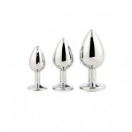 Gleaming Love Silver Plug Set