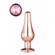 Gleaming Love Small Pleasure Plug, Rose Gold