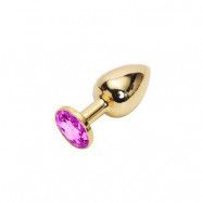 Golden Buttplug, pink – small