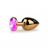 Golden Buttplug, pink - Large