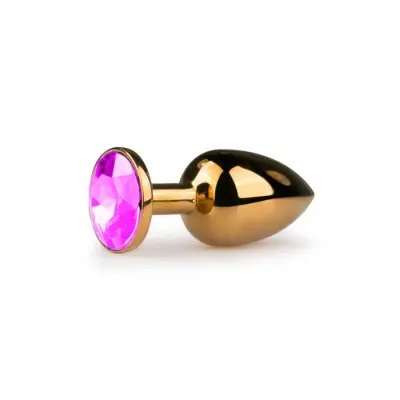 Golden Buttplug, pink - medium
