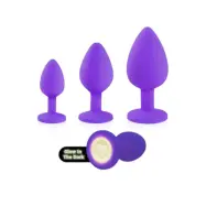 Heart Light Silicone Anal Training Kit