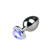 Heart Metal Buttplug - Deep