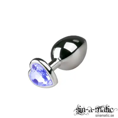 Heart Metal Buttplug - Deep