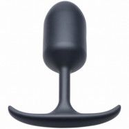 Heavy Hitters Large Viktad Buttplug - Svart