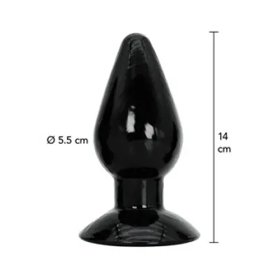 Hidden Desire Buttplug Large 14 Cm Black