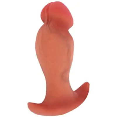 Hidden Desire Realistic Buttplug Liquid Silicone 16 Cm Skin