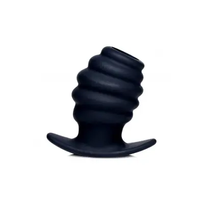 Hive Ass Tunnel Ribbed Anal Plug - Small