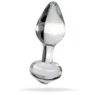 Icicles No 44 Hand Blown Plug (Färg: Transparent)