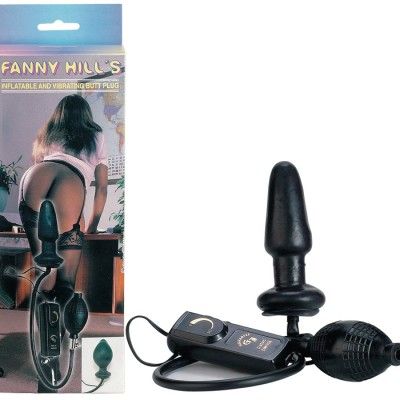 INFLATABLE BUTTPLUG BLACK - UPPBLÅSBAR ANALPLUGG