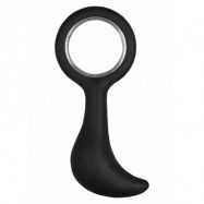 INVADER II PROSTATE PLUG 3" BLACK - Anal plug