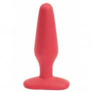 IRIDESCENT BUTT PLUG RED S