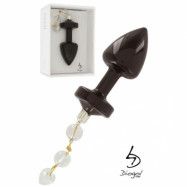 Jewel Buttplug Black