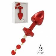 Jewel Buttplug Red