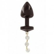 JEWELL BUTTPLUG BLACK T2