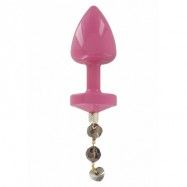 JEWELL BUTTPLUG PINK T2