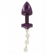 JEWELL BUTTPLUG PURPLE T1