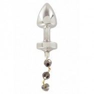 JEWELL BUTTPLUG SILVER PLATED T1