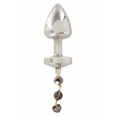 JEWELL BUTTPLUG SILVER PLATED T2