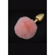 Jewellery Gold Fluffy Pink - S