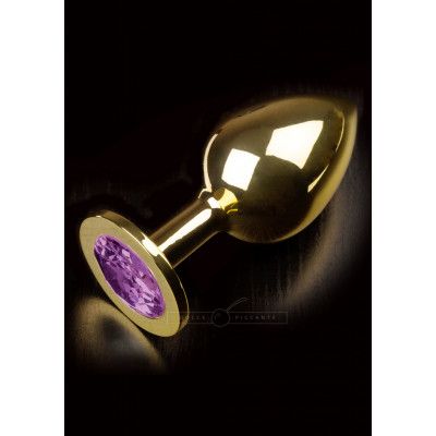 JEWELLERY LARGE GOLD PURPLE