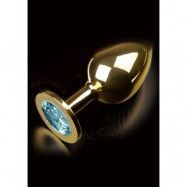 JEWELLERY LARGE GOLD WATER BLUE