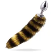Jewellery Large Silver Stripe Tail