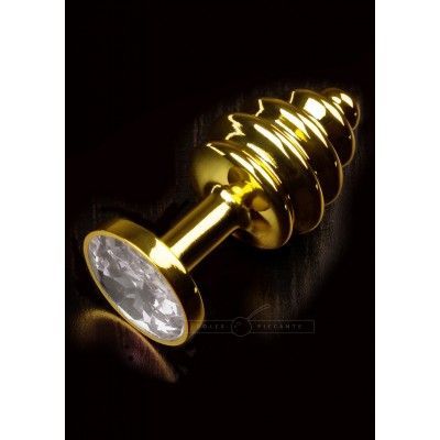 JEWELLERY RIBBED GOLD DIAMOND