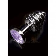 JEWELLERY RIBBED SILVER BABY PURPLE