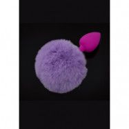 Jewellery Silicone Fluffy Purple - S