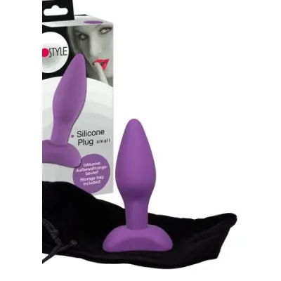 Liten lila analplugg