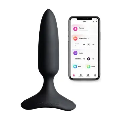Lovense Hush 2 Bluetooth Butt Plug, 2.5 cm