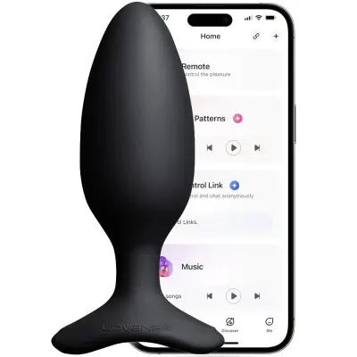 Lovense Hush 2 Vibrating Butt Plug 45mm