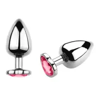 LUSTLY Beginners Collection Metal Buttplug Lustlyröd
