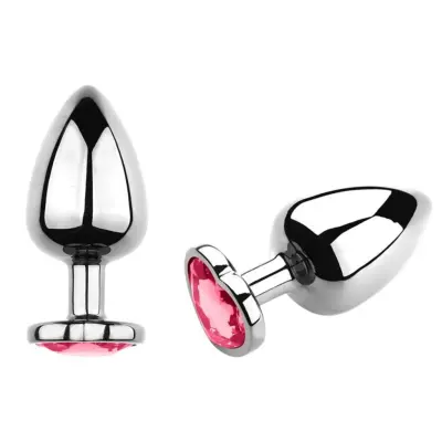 LUSTLY Beginners Collection Metal Buttplug Lustlyröd