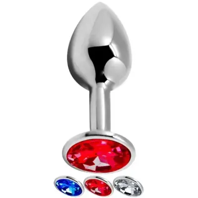 Metallplugg Large Röd