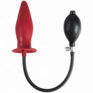 Mister B Inflatable Butt Plug - Red - Röd