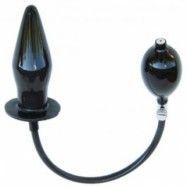 Mister B Inflatable Butt Plug - Black - Svart