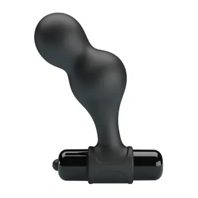 Mr. Play Silicone Vibrator Anal Plug