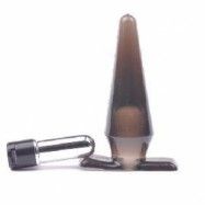 Multi-Speed Black Vibrating Anal Plug