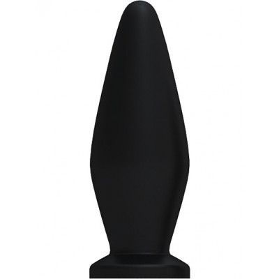 Mylovey: Silicone Plug Stor, svart