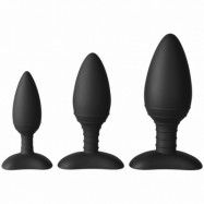 Nexus Buttplug Trio-set - Svart