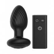 Nexus: Tornado Rotating & Vibrating Butt Plug, large