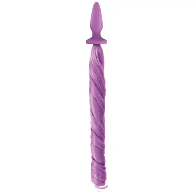 Ns Novelties Unicorn Tails Pastel Purple Buttplug