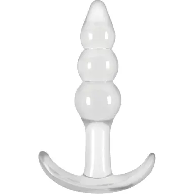 NSNovelties: Jelly Rancher, Ripple T-Plug, clear