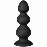 obaie Triple Jiggle Large Analplugg - Black